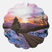 Carte Décorative Sunrise (Recto)