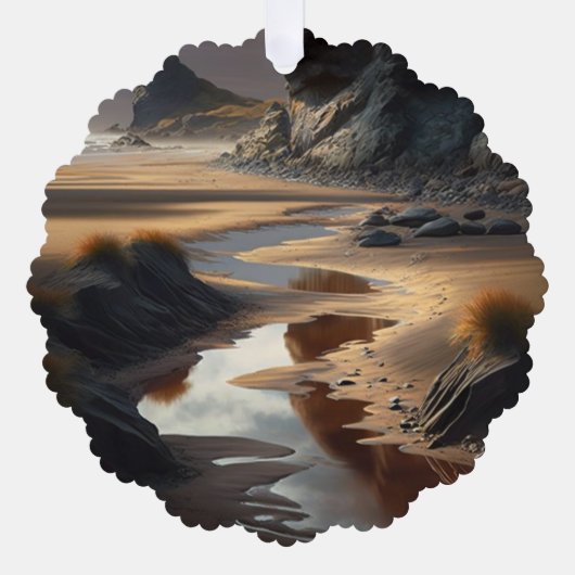 Carte Décorative Sunset (Recto)