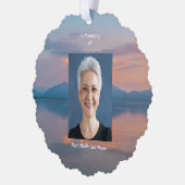 Carte Décorative Sunset Evening Sky Dusk Memorial Pocket Keepsake (Gauche)