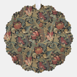 Carte Décorative Tapisserie florale riche Brocade Damask