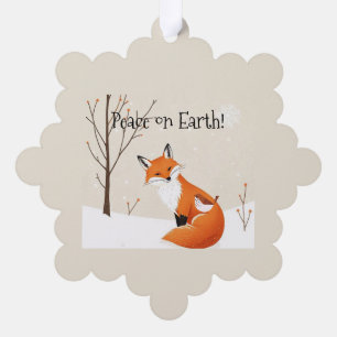 Carte Décorative Terre de Paix sur mesure Minimaliste animal de ren