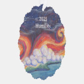 Carte Décorative The Little Shot: Humility Paper Ornament Card (Droite)