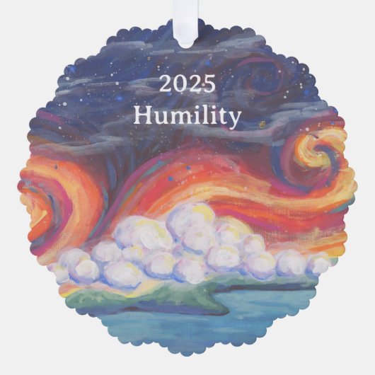 Carte Décorative The Little Shot: Humility Paper Ornament Card (Recto)