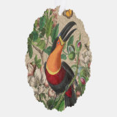 Carte Décorative Toucan Jungle Tropical Bird Belle antique (Droite)