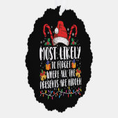 Carte Décorative Très Probablement D'Oublier Où Sont Tous Les Prése (Droite)