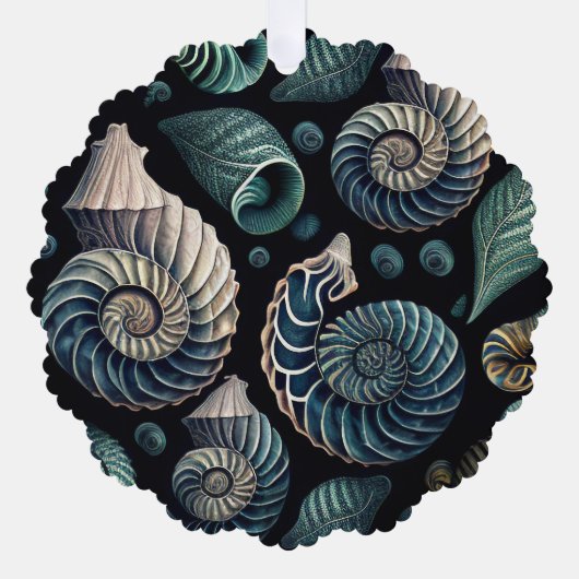 Carte Décorative Trésors marins (Recto)