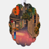 Carte Décorative Tsuchiya Koitsu - Soirée à Ushigome (Gauche)