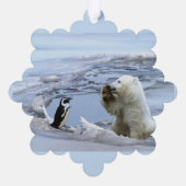 Carte Décorative Un Noël d'ours polaire (Verso)