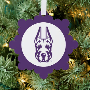 Carte Décorative Université d'Albany Chef de la mascotte Great Dane