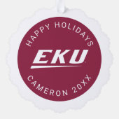 Carte Décorative Université du Kentucky oriental | EKU (Verso)