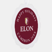 Carte Décorative Université Elon (Droite)