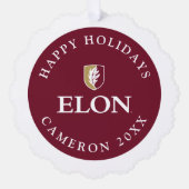 Carte Décorative Université Elon (Recto)
