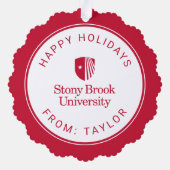 Carte Décorative Université Stony Brook | Mot-symbole (Verso)