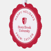 Carte Décorative Université Stony Brook | Mot-symbole (Gauche)