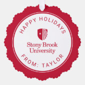 Carte Décorative Université Stony Brook | Mot-symbole (Recto)