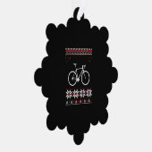 Carte Décorative Vacances de Noël à vélo (Droite)