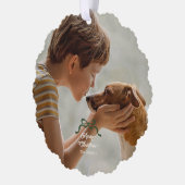 Carte Décorative Vaches modernes et tendance Retro Noël Photo (Gauche)