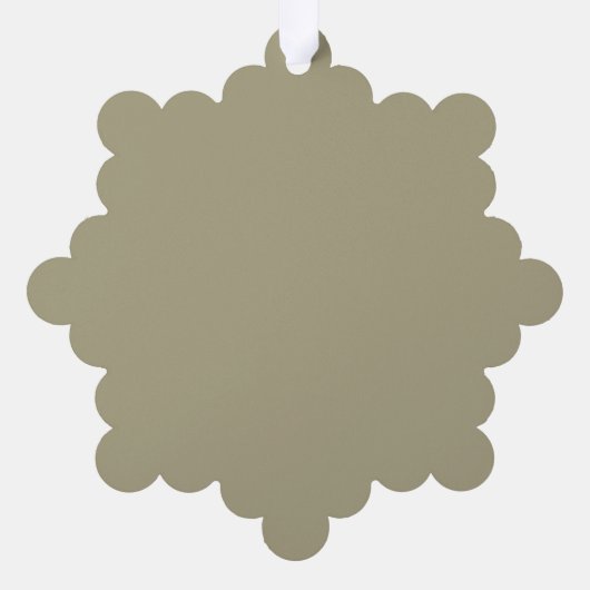 Carte Décorative Vert sage (Verso)