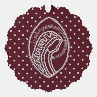 Carte Décorative Vierge Marie bénie en dentelle blanche sur fond de