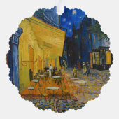 Carte Décorative Vincent van Gogh - Café Terrasse en soirée (Verso)