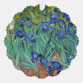 Carte Décorative Vincent Van Gogh - Irises (Verso)