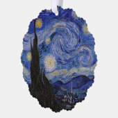 Carte Décorative Vincent Van Gogh - La nuit étoilée (Gauche)