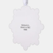 Carte Décorative White Personalized – Your Logo & Text Here (Gauche)