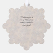 Carte Décorative Wide Arch Christmas Photo Light Holly Pattern (Verso)