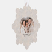 Carte Décorative Wide Arch Christmas Photo Light Holly Pattern (Droite)