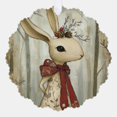 Carte Décorative Willa the Rabbit | Woodland Whimsy (Recto)