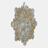 Carte Décorative William Morris Golden Lily Blue Gold Classic (Droite)