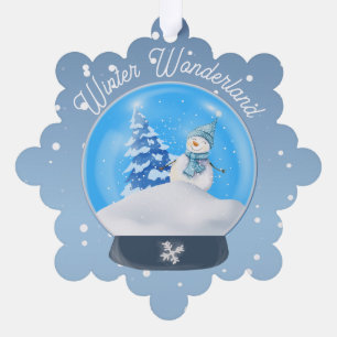 Carte Décorative Winter Wonderland Snowflake