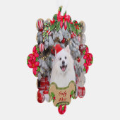 Carte Décorative Woat You A Joyeux Noël Cadeau Personnalisé Chien (Droite)