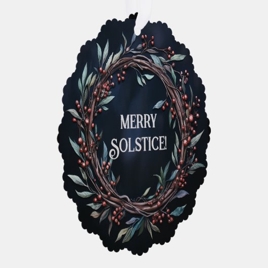 Carte Décorative Yule (Droite)