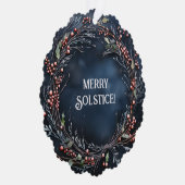 Carte Décorative Yule (Droite)