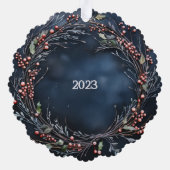 Carte Décorative Yule (Verso)