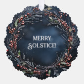 Carte Décorative Yule (Recto)