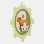 Carte Décorative Zen Capybara Yin Yang (Droite)