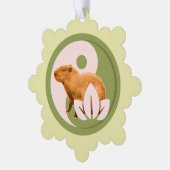 Carte Décorative Zen Capybara Yin Yang (Gauche)