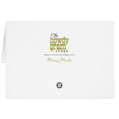 Carte décorée parStyle de joyeux anniversaire (Dos Horizontal)