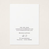 Carte d'écran d'oreille à arc rose à parties scint (Dos)