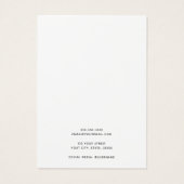 Carte d'écran d'oreille bleu foncé (Dos)