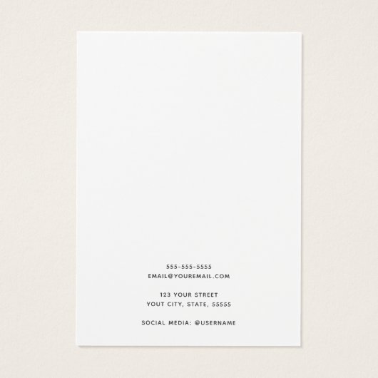 Carte d'écran d'oreille bleu foncé (Dos)