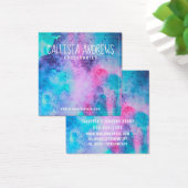 Carte d'écran d'oreille couleur bleu rose salé (Bureau)