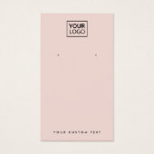 Carte d'écran d'oreille couleur rose vierge (Devant)