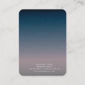 Carte d'écran d'oreille Sky Blue Gradient faite à  (Dos)