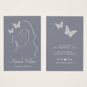 Carte d'écran Elegine Feminine Elegine (Devant & derrière)