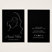 Carte d'écran Elegine Feminine Elegine (Devant & derrière)