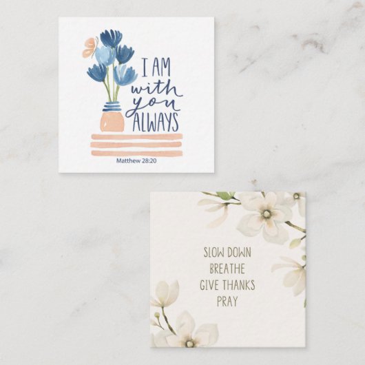 Carte d'écriture (Devant / Derrière)