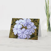 Carte d'écriture de geranium Wreath Psaume 36:10 (Devant)